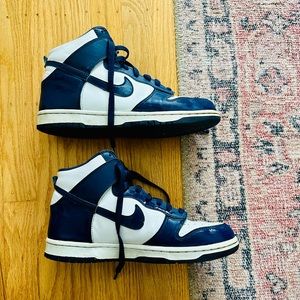 Nike dunk high in Blue